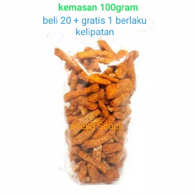 

basreng / stik basreng pedas 100gram