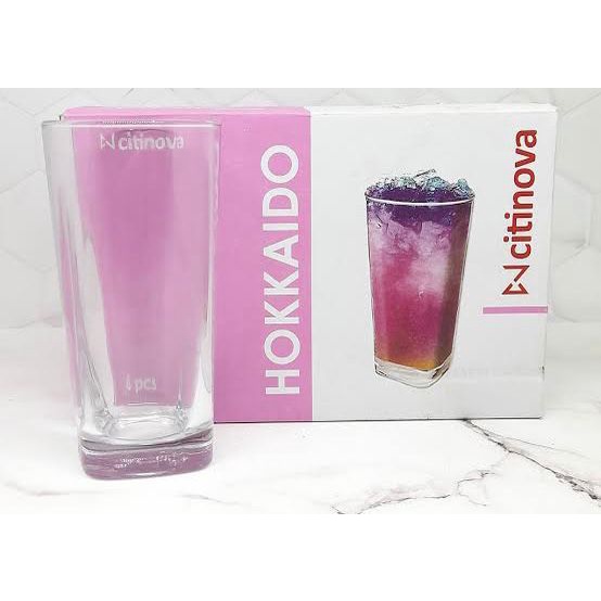 Gelas Kaca Hokkaido (350ml) Citinova Blown Glass