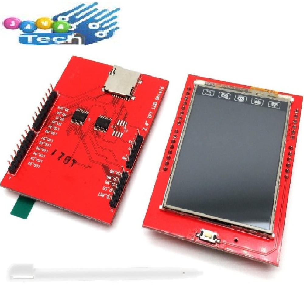 TFT LCD 2.4 inch Touchscreen &amp; Touchpen Compatible for Arduino Uno