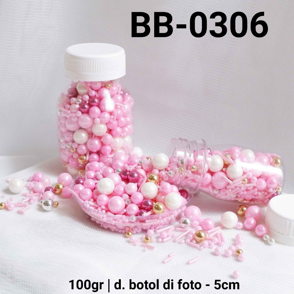 

BB-0306 Sprinkles sprinkle springkel 100gr mutiara pink putih emas yamama baking grosir murah sprinkles cake dekorasi mutiara trimit decoration story sprinklestory sprinklesstory sprinkle story yamama baking