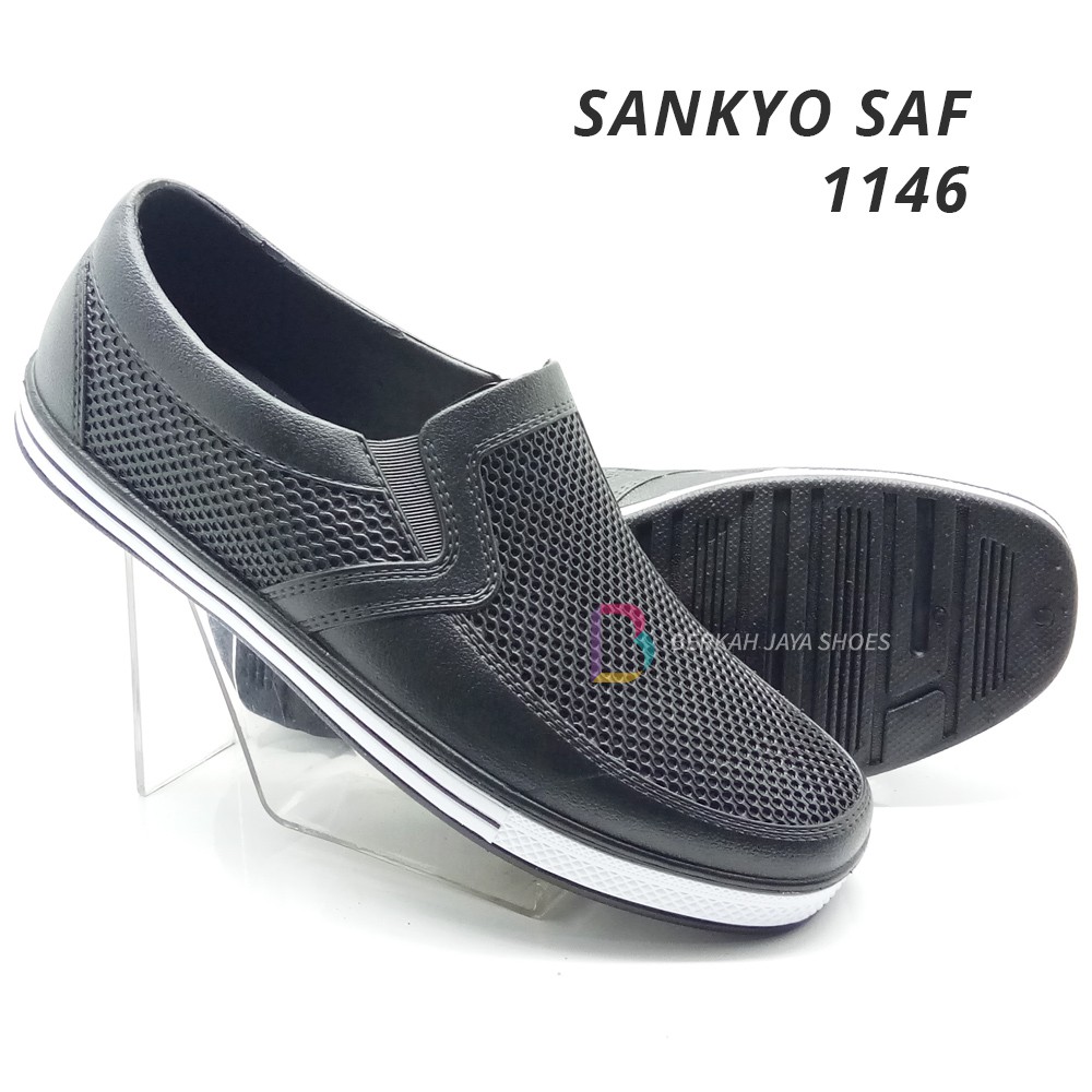 Sepatu Karet Pria - Sepatu Pantofel Karet Pria Sankyo SAF 1146