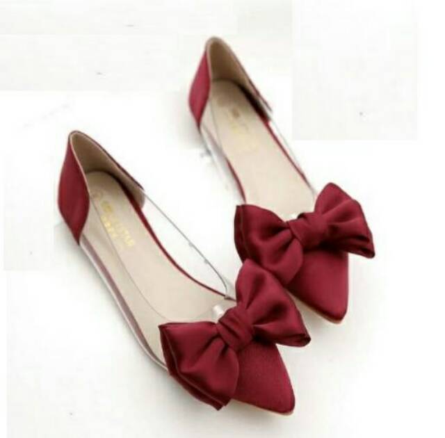 FREE SANDAL FLATSHOES MICA SATIN  (BEST SELLER)