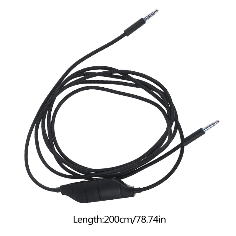 Btsg Kabel Audio 3.5mm Dengan Kontrol Inline Untuk Headset Gaming G633 G933