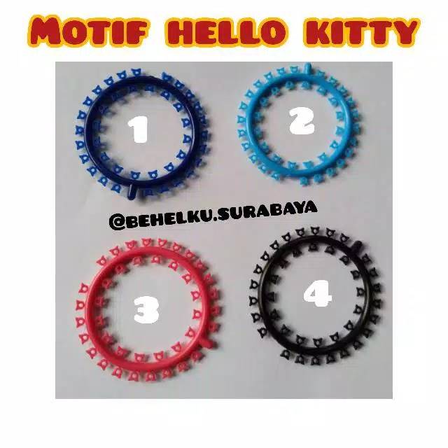 Kawat Behel gigi lepas pasang motif cantik