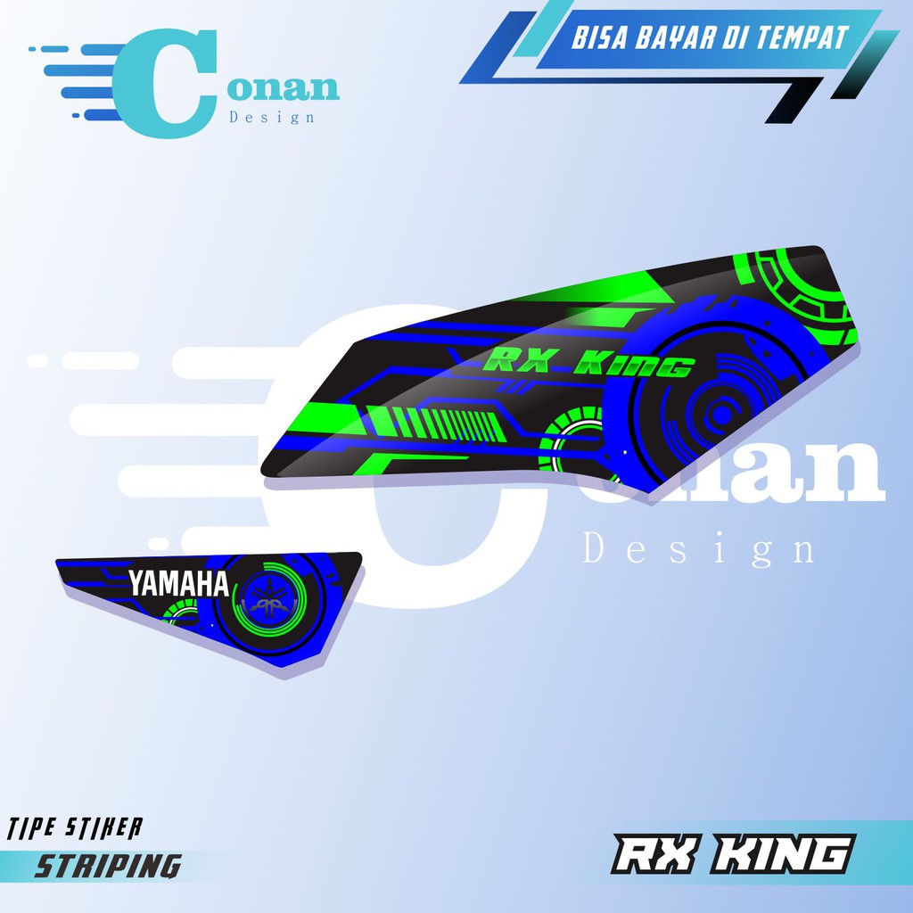 Striping rx king Variasi 2004 2008 Stiker Rx King Variasi RX KING Half A1 Variasi Motor RX KING