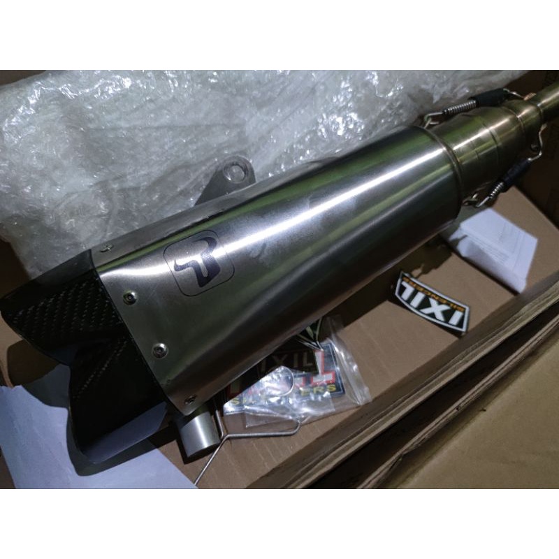 KNALPOT ADV  IXIL IXRACE HEXACONE STAINLESS SPANYOL ORI BEKAS