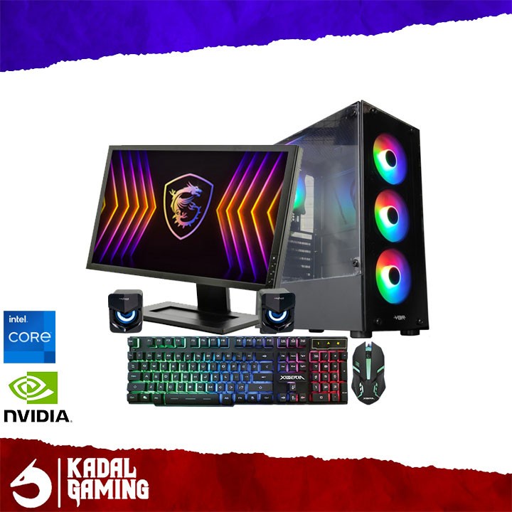 PC GAMING INTEL CORE I7 860 VGA NVIDIA 2GB EDITING FULLSET KOMPLIT