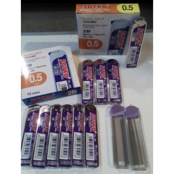 

REFFIL PENSIL MEKANIK JOYKO 0.5 harga /DZ