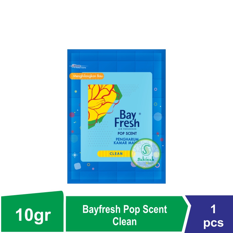 Bayfresh Pop Scent 10gr - Pengharum Kamar Mandi