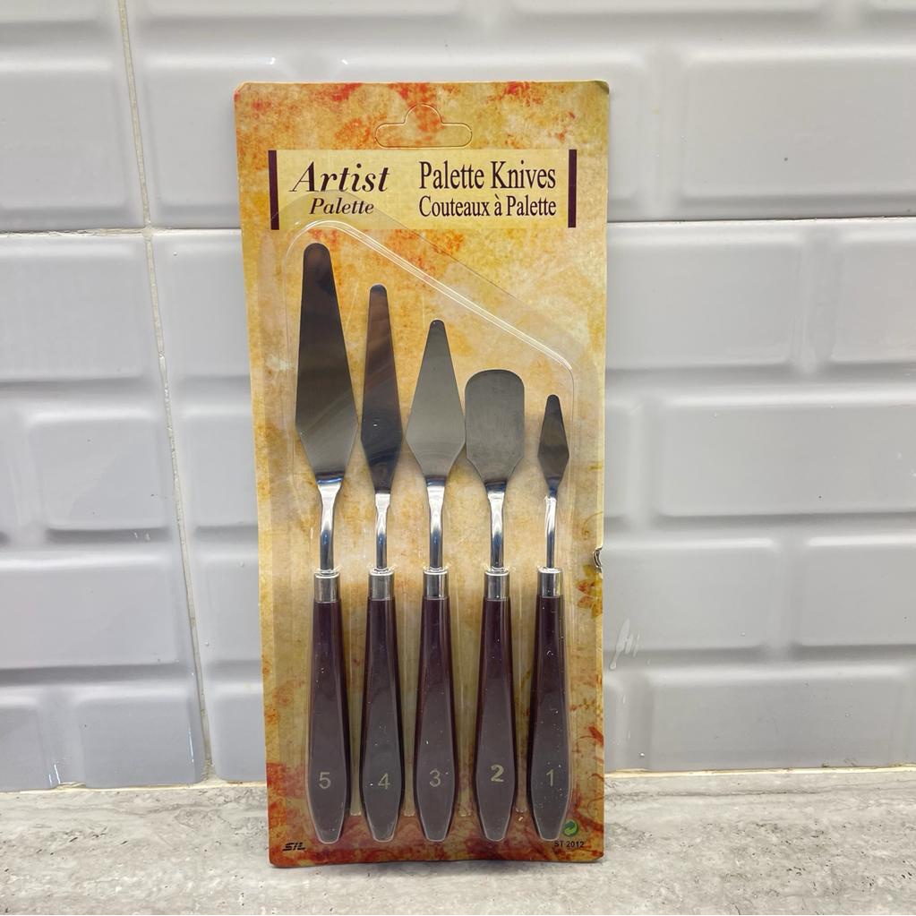 

BH01 5PCS PISAU PALET / PISAU COOKIES / PISAU LUKIS / PISAU PENCAMPUR WARNA / ALAT LUKIS / DEKORASI
