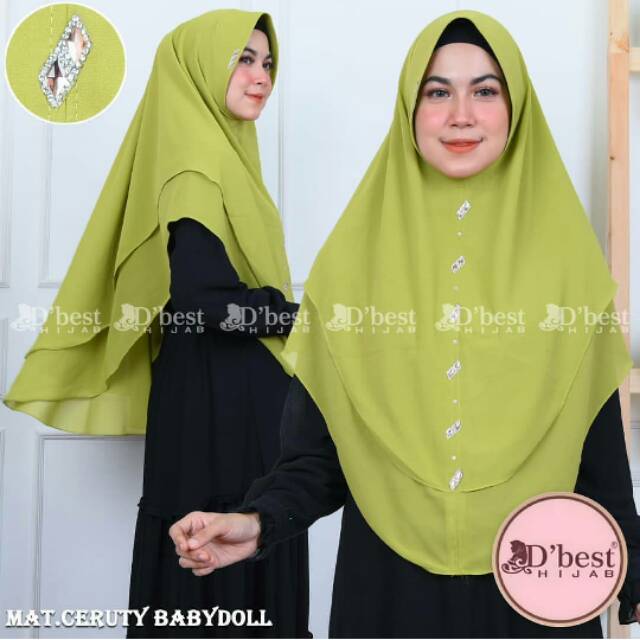 Khimar Shakira by D'Best Hijab