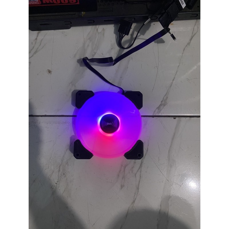 POWER UP ROVER RGB Auto Fan Casing 12CM AUTO RING LED - Fan Case 120mm