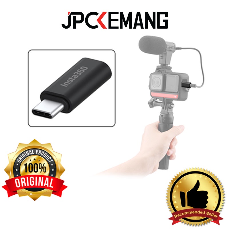 Mic Adapter / Microphone Adapter 3.5mm TRS For Insta360 ONE R Mic Adapter Original