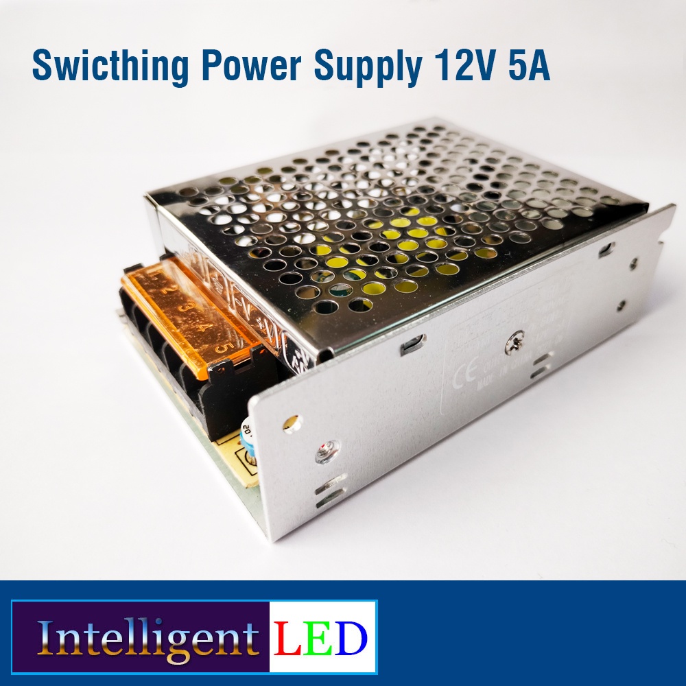 Power Supply 12V 5A Travo LED Adaptor 60 Watt Switching