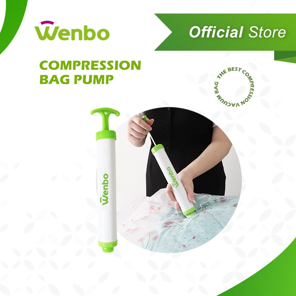 Wenbo Compression Bag Hand Pump / Pompa Plastik Vakum