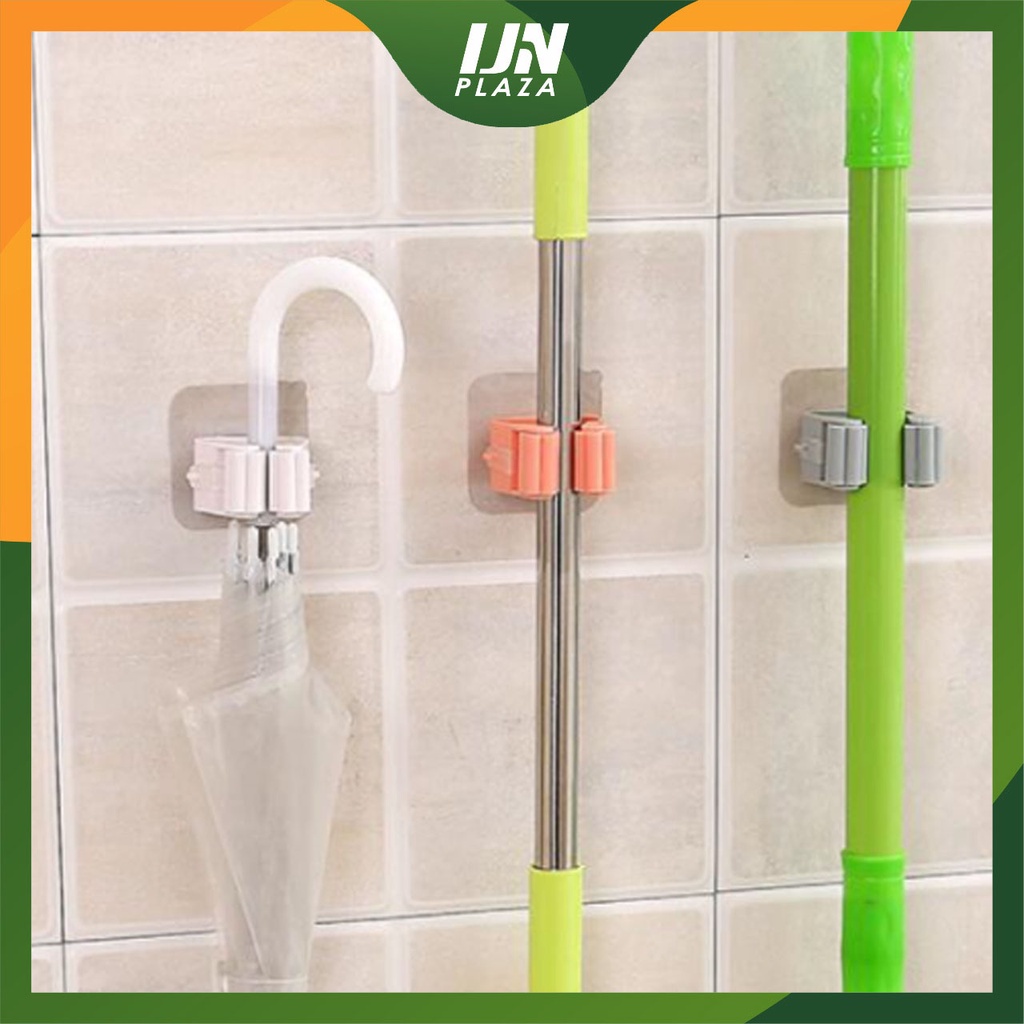 ❤ IJN ❤ GANTUNGAN SAPU DAN PEL MOP SUCTION HANGER / GANTUNGAN TEMPEL SAPU DAN PEL / GANTUNGAN HOK