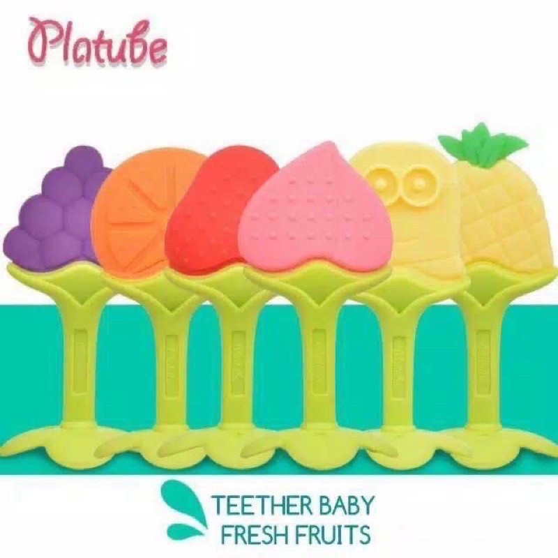 Gigitan Bayi Buah / Teether bayi BPA free silikon