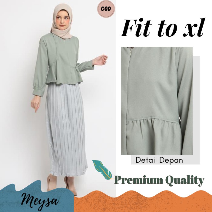 Baju Gamis Wanita Plisket  Polos Dress Pesta Dress Polos MK51 Dres Remaja Lebaran Terbaru ALEA