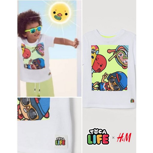 H&M Printed T-Shirt Toca Life X H&M Unisex