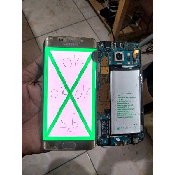 lcd s6 edge copotan minus