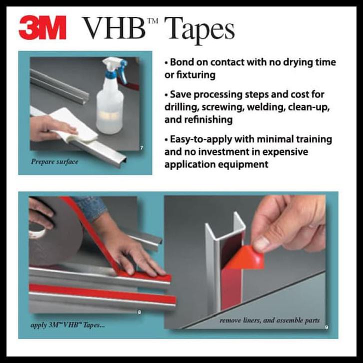 

Murah Meriah Kak >>>> Double Tape / Perekat 3M Vhb 12Mm X 4.5M Merah Original