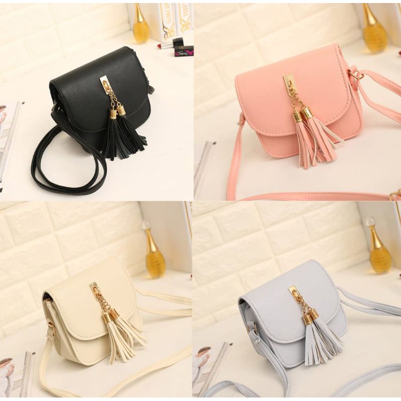 TAS CHIKA STORE - TAS SELEMPANG WANITA CHIKA RUMBAI KOREA MURAH