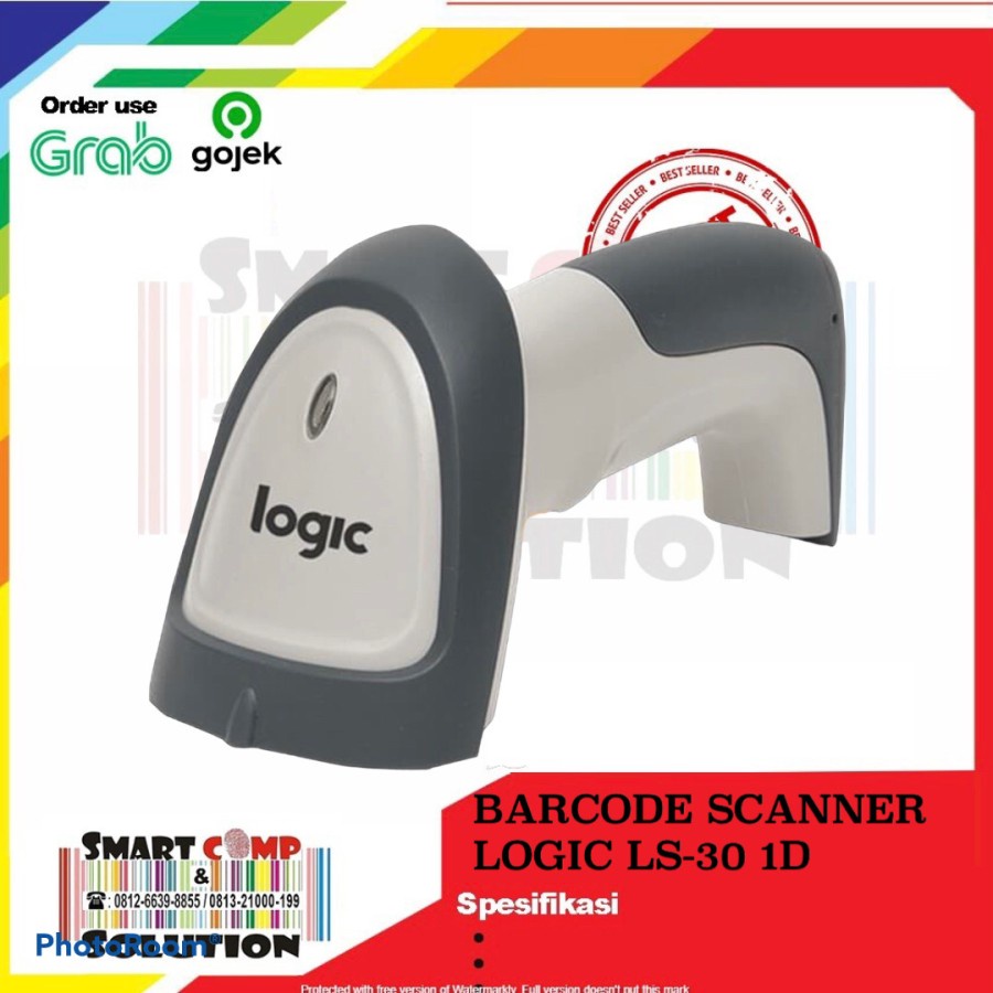Barcode Scanner 1D  Logic LS 30 / LS-30 / LS30