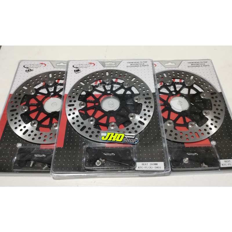 PIRINGAN CAKRAM KTC 260MM DISC CAKRAM KTC RACING UKURAN 260MM PNP BEAT VARIO SCOOPY MIO JUPITER