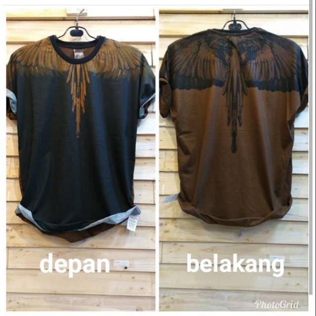 Baju Kaos Printing 3D Bangkok Thailand Arm Sayap Fullprint Full Print Spoon Import Impor Distro