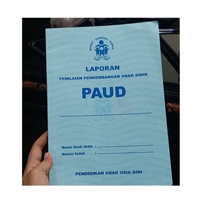 

JUAL BUKU RAPOT TK/PAUD K13 terbaru 2022 PENERBIT ASAKA PRIMA