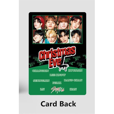 55pcs/box Stray Kids Photocards 2022 Christmas EveL Album LOMO Card HYUNJIN Postcard ((In STOCK) Kpop fan)