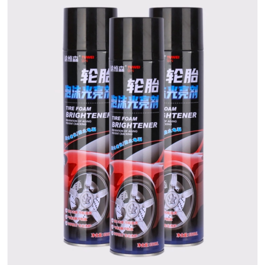 Pengkilat Busa Ban / Tire Foam Brightener - Kilat Ban Motor dan Mobil - Ban kilat / Ban Cerah