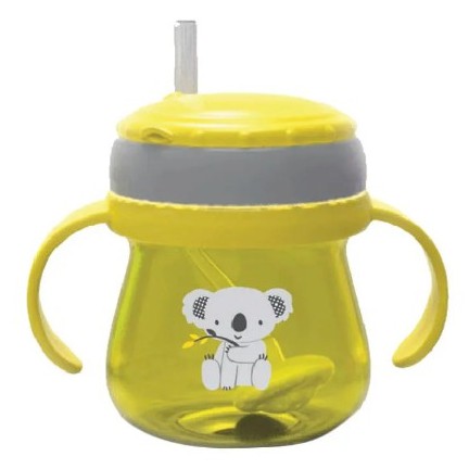 Baby Safe Botol Minum Anak Sedotan Dengan Pemberat Weighted Straw Training Cup 250 ml JP019