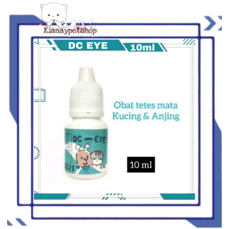 PROMO DC EYE OBAT TETES MATA KUCING ANJING 10ml / obat MATA KUCING ANJING / OBAT SELAPUT MATA