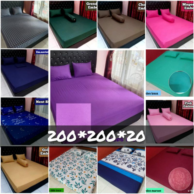 sprei/sprei homemade/sprei polos/sprei 200x200/sprei jumbo