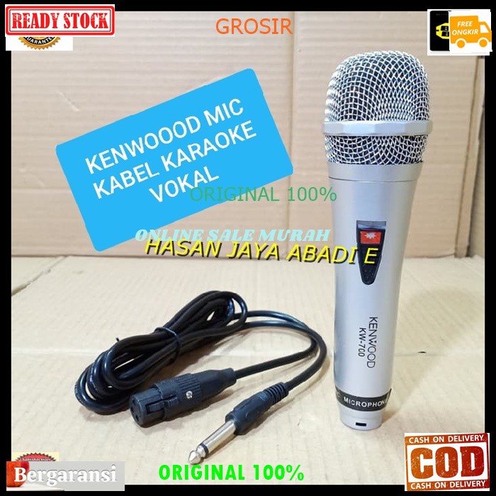 G81 Kenwood Mic kabel Microphone cable GE81 mik karaoke vokal vocal profesional rapat meeting mc audio sound system pengeras suara mikrophone dynamic legendary music G81  suara mantap, yg paling penting tidak perlu teriak kenceng ngomong aja sudah kencang