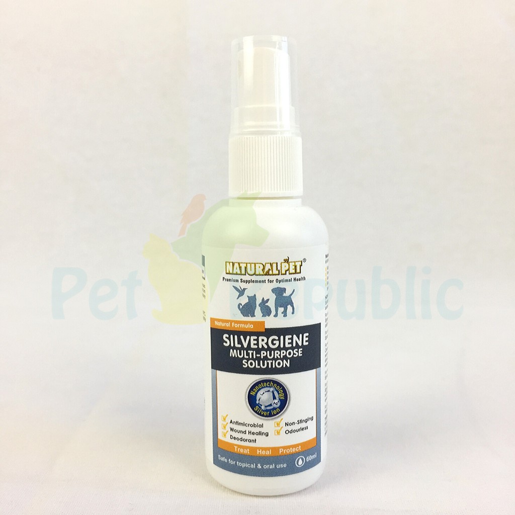 

NATURALPET Spray Anti Bakteri Silvergiene Multi Purpose 60ml