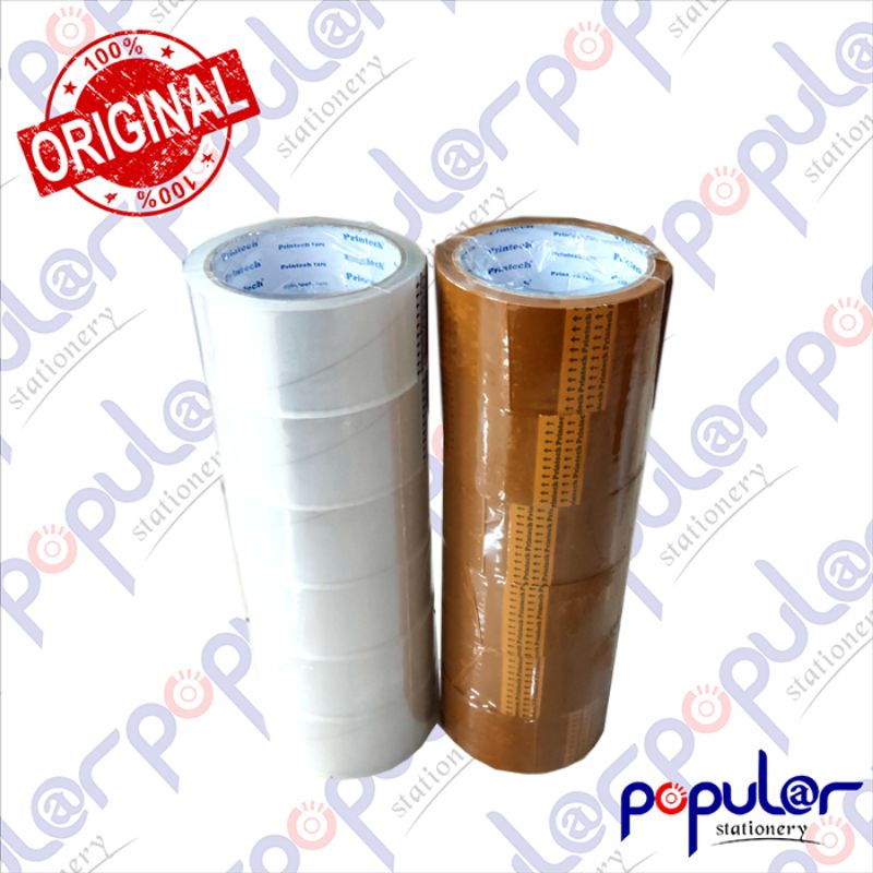 

Lakban Printech Tipis 45mm 72 Yard