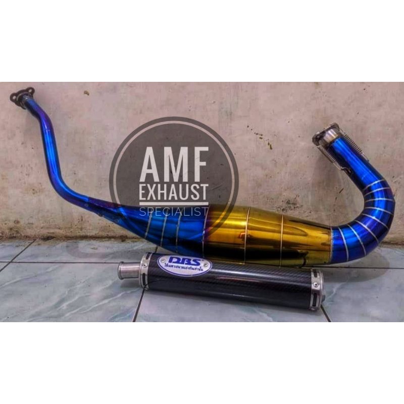 Knalpot dbs ninja r.rr.ss cobra bluemoon