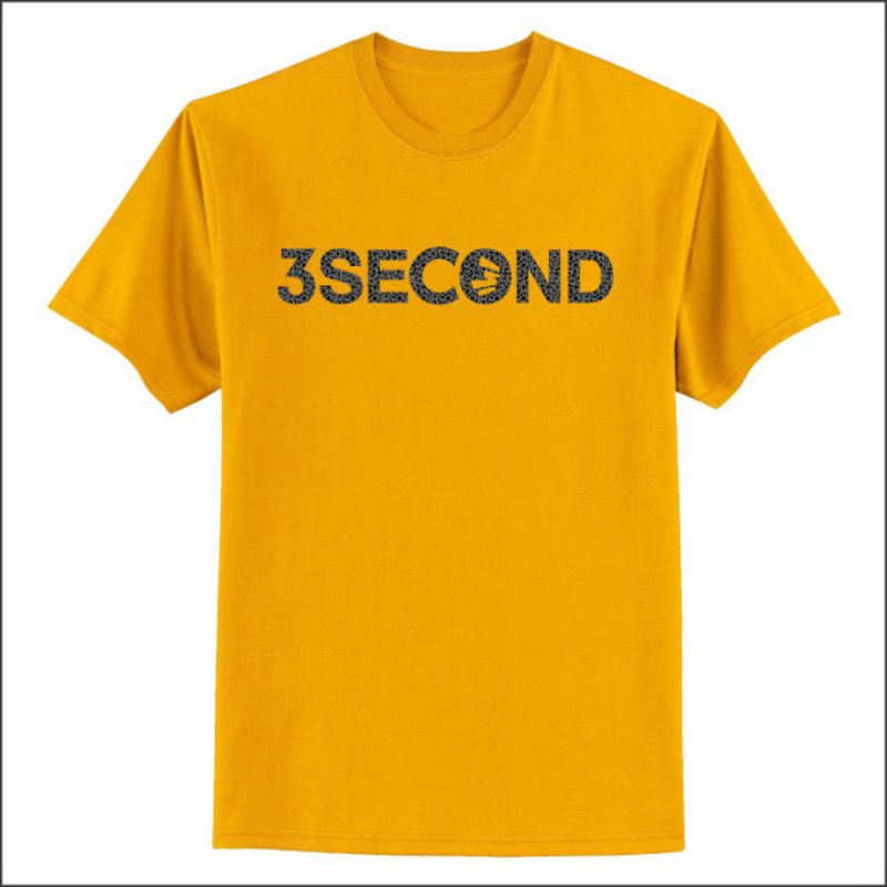 Kaos 3second/Kaos 3second pria/Kaos 3second Cod
