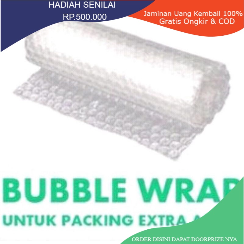 

packing tambahan bubble warp (ks)