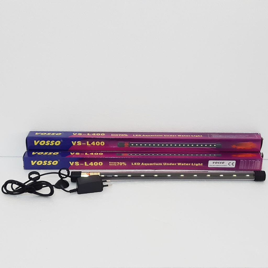 Lampu celup led vosso L400 lampu  aquarium