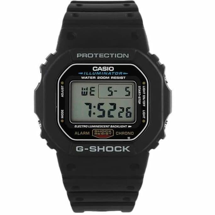 CASIO G-SHOCK DW-5600E-1V / GSHOCK DW5600E ORIGINAL & BERGARANSI Termurah
