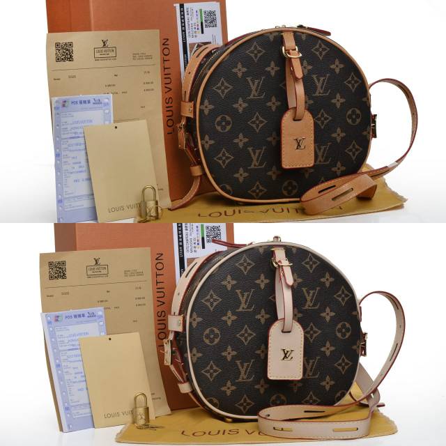 Lv Boite Chapeau Souple Monogram