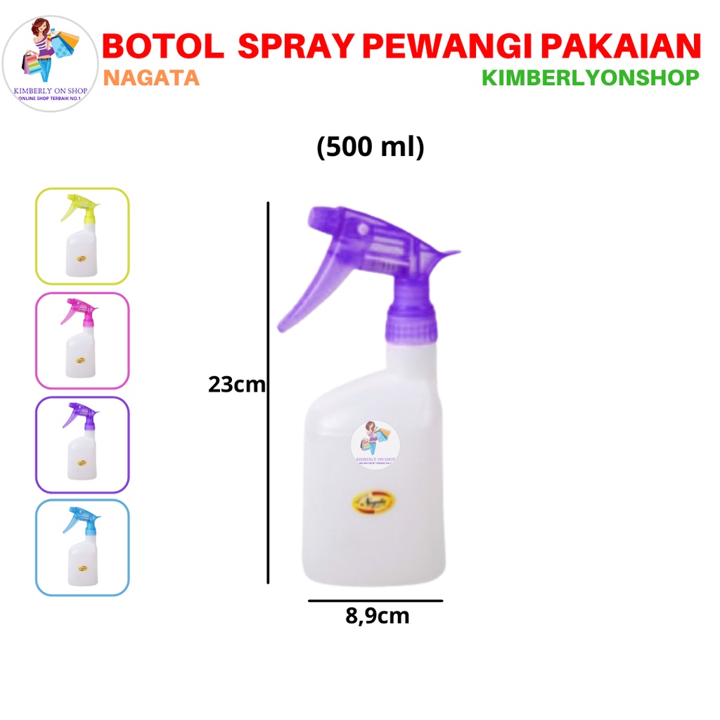 Pewangi Pelembut Pakaian Spray Nagata