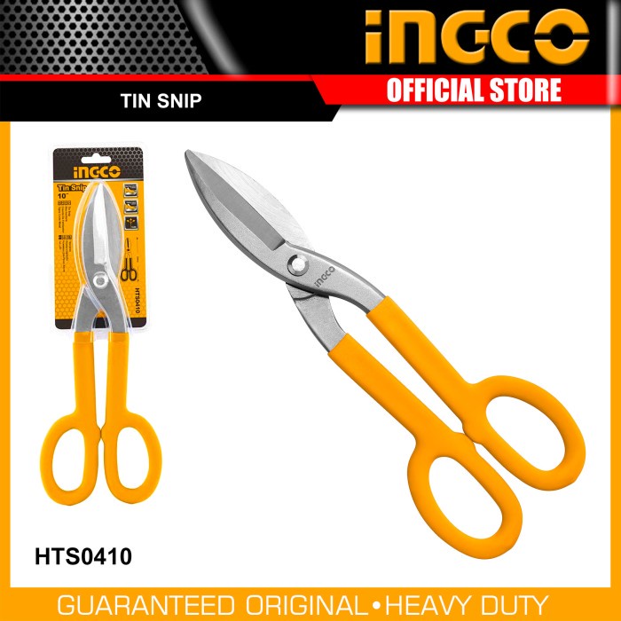 INGCO HTS0410 Gunting Seng Baja Ringan Holo Tin Snip Ukuran 10 Inch