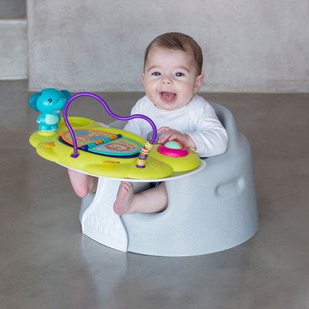 BUMBO MULTI SEAT WITH PLAYTOP SAFARI - KURSI MAKAN ANAK DENGAN MAINAN