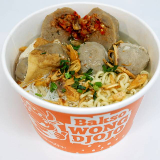 

Bakso GRANAT 5 pcs (isinya daging cincang diuleg dengan cabe rawit) JOOSS PEDESnya..!!