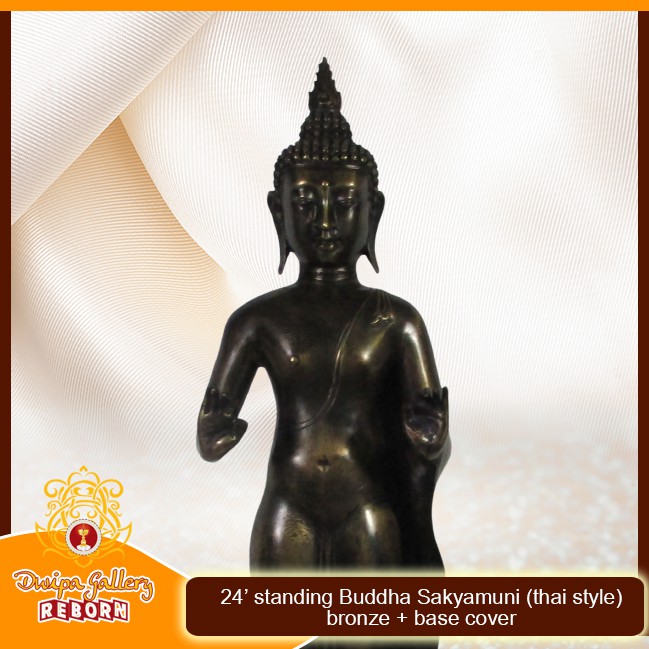 Rupang Patung Arca Buddha Gautama / Sakyamuni (Thai sty) Kuningan 24&quot;