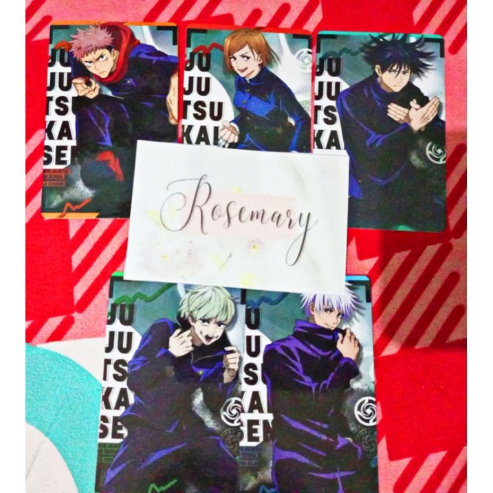 Jujutsu kaisen photo card